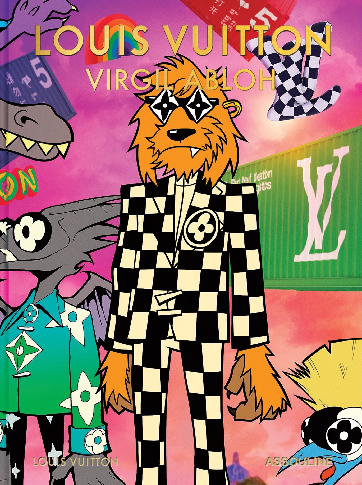 Assouline: Louis Vuitton - Virgil Abloh (Classic Cartoon Cover)